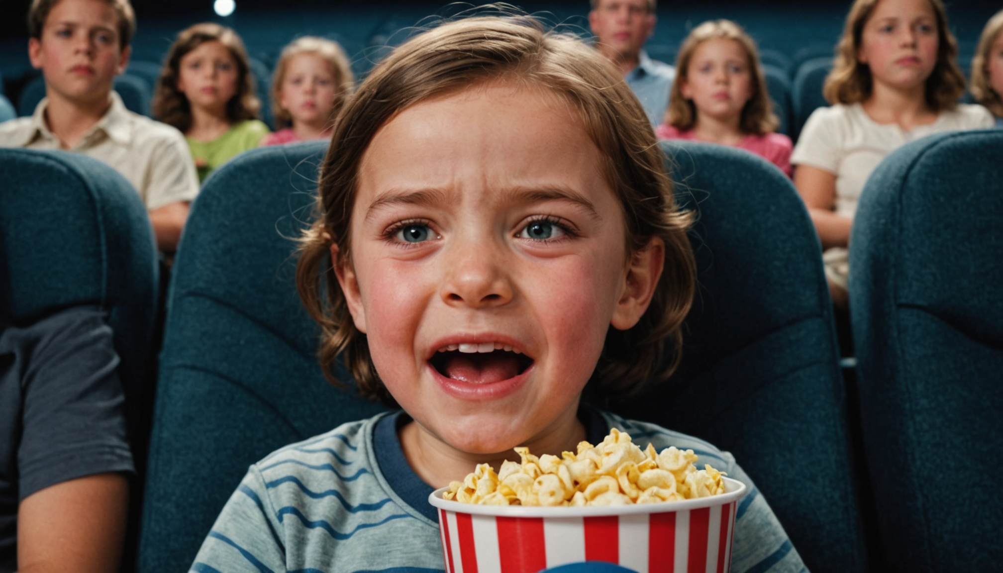AITAH for making a kid cry at the movies?