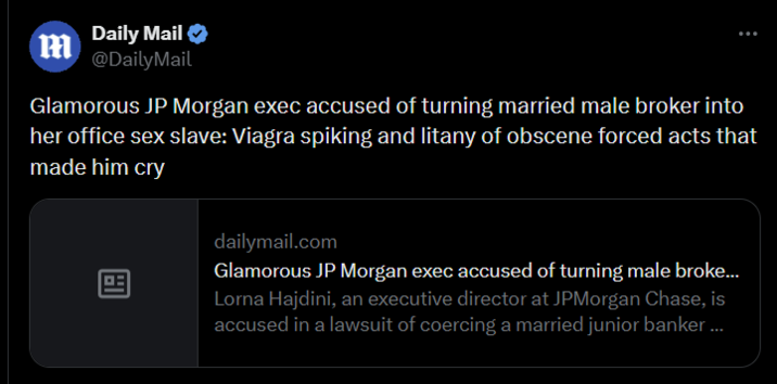 JPMorgan Scandal Involving Lorna Hajdini Sparks Wave Of Memes Online Amid Reports That Accuser Chirayu Rana Fabricated Claims JPMorgan Scandal Involving Lorna Hajdini Sparks Wave Of Memes Online Amid Reports That Accuser Chirayu Rana Fabricated Claims